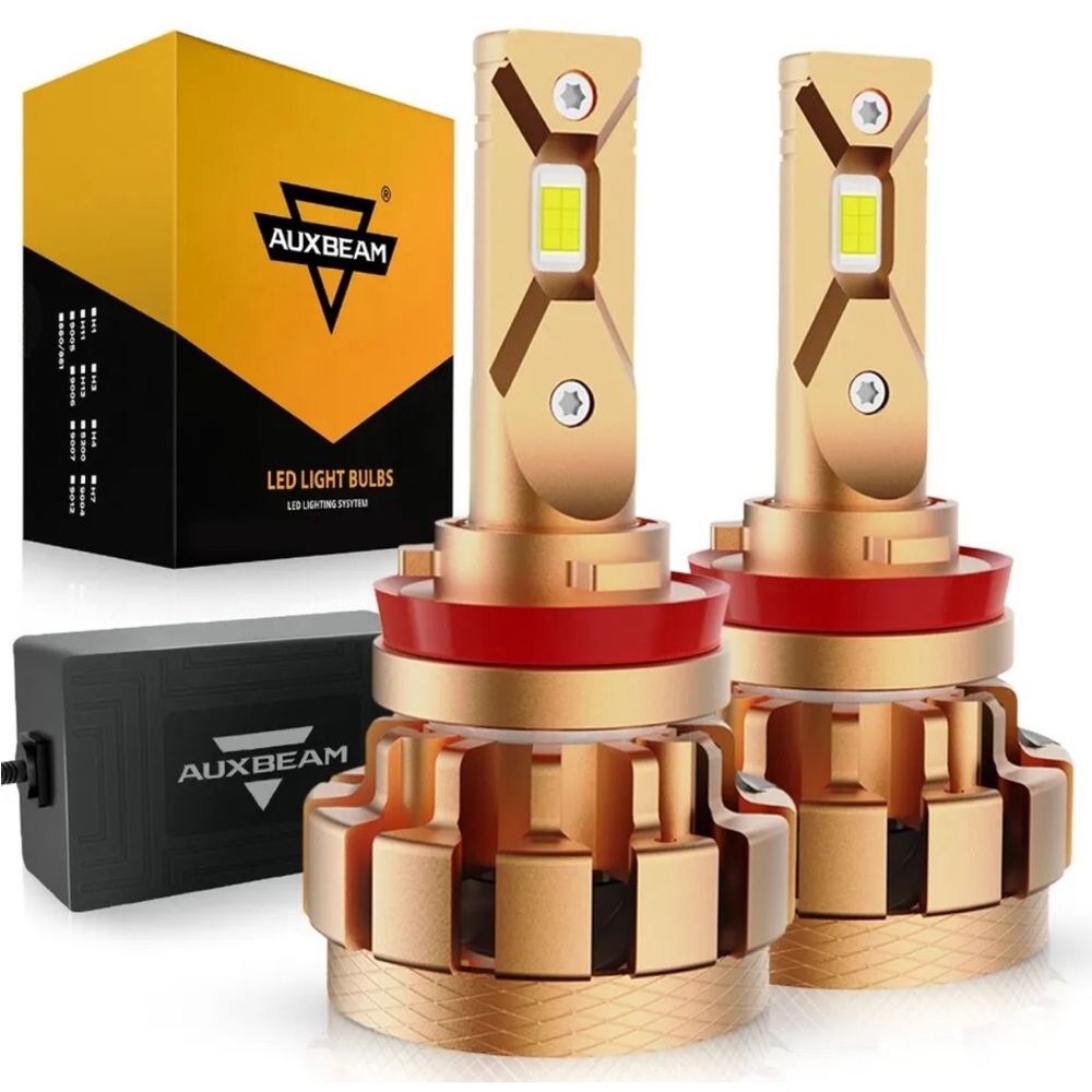 H11 AUXBEAM LED Headlight Kit Bulbs Low Beam High Power 6000K 70W+Canbus Decoder